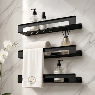 شلف فلزی سه تیکه حمام و سرویس بهداشتی آتاژور کد zb 22